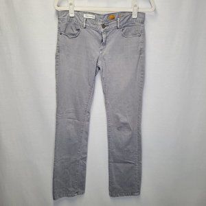 Anthropologie Pilcro And The Letterpress Size 27 Jeans Gray Low Rise Straight